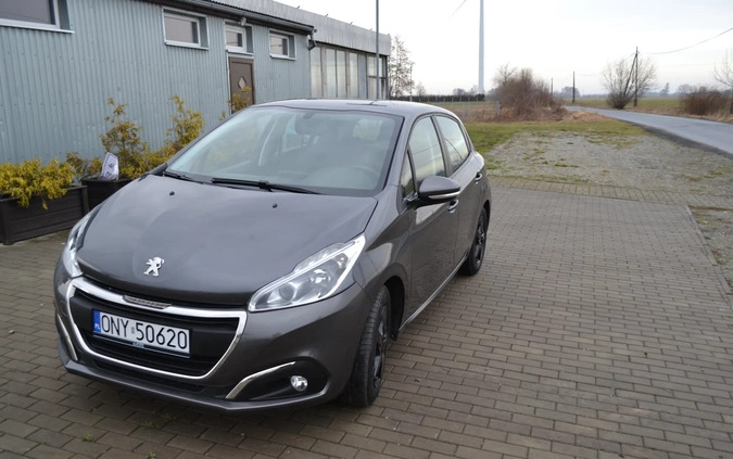 Peugeot 208 cena 33900 przebieg: 66808, rok produkcji 2018 z Leśnica małe 191